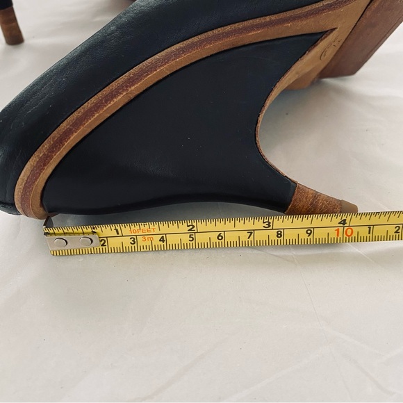 Anthropologie Black and Brown Mules - Picture 9 of 10